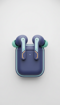 Wireless Earbuds With Midnight Finish